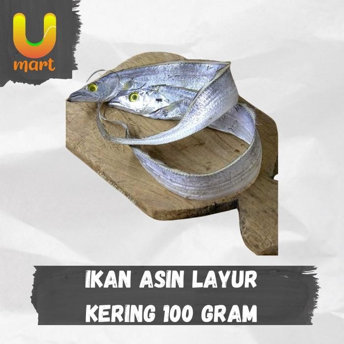 

Ikan Asin Layur Kering 100 gram