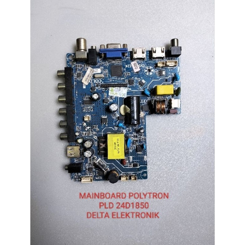 SPAREPART MAINBOARD TV LED POLYTRON PLD 24D1850