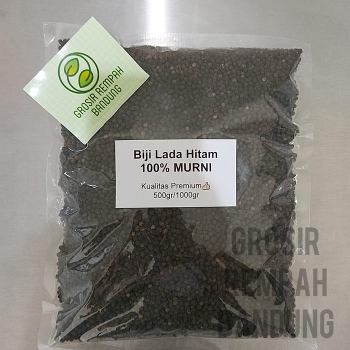 

Biji Lada Hitam Butir Bersih Pilihan / Rempah / Kualitas Terbaik - 500gr