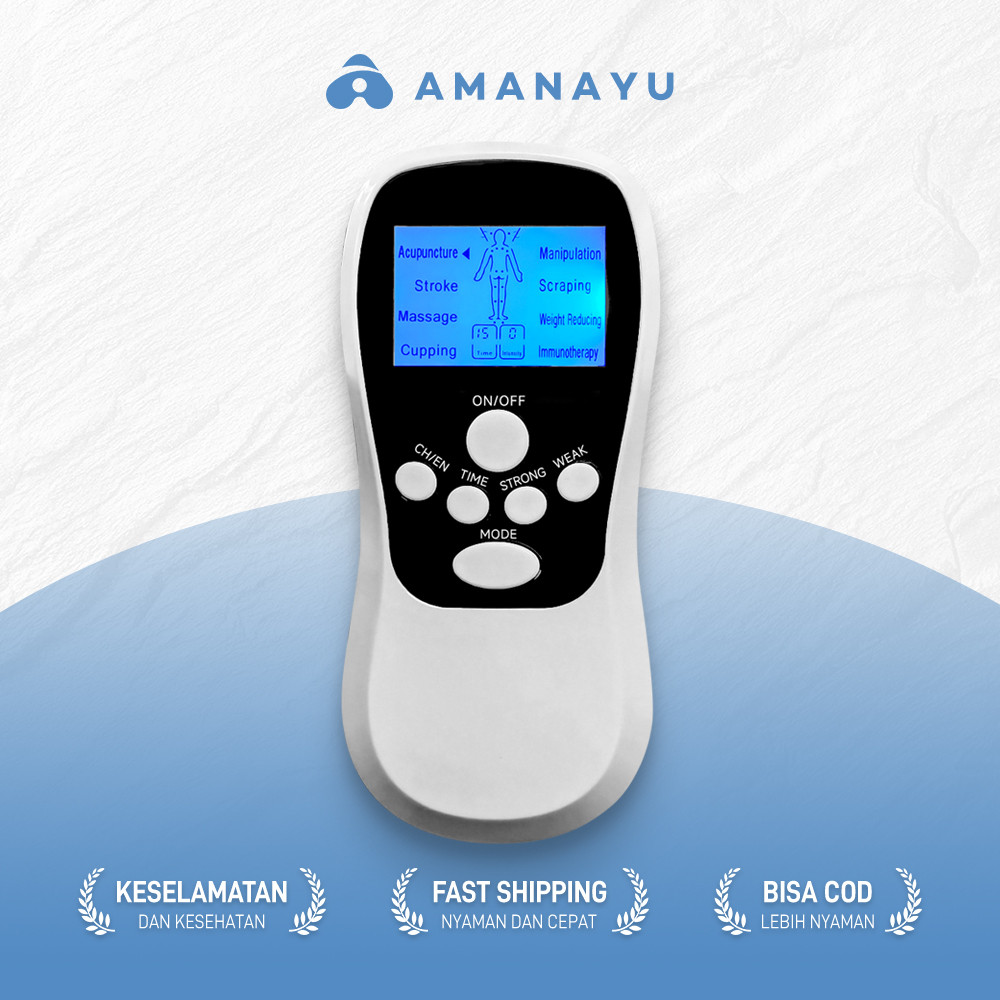 Alat Pijat Elektrik Mesin Therapy Pijat Akupuntur Digital Terapi Elektrik Alat Reiki - alat pijat Ba
