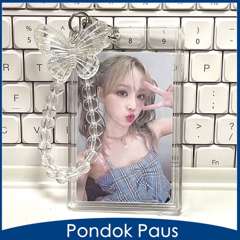 

Tempat Kartu ID Akrilik Transparan /Holder Photocard Holder Aesthetic Akrilik Transparan /tempat Id Card Kalung- Stazionario