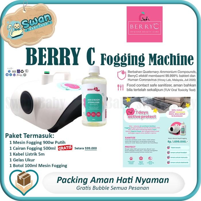 BerryC Mesin Fogging Alat Fogging Berry C Include Cairan 500ml