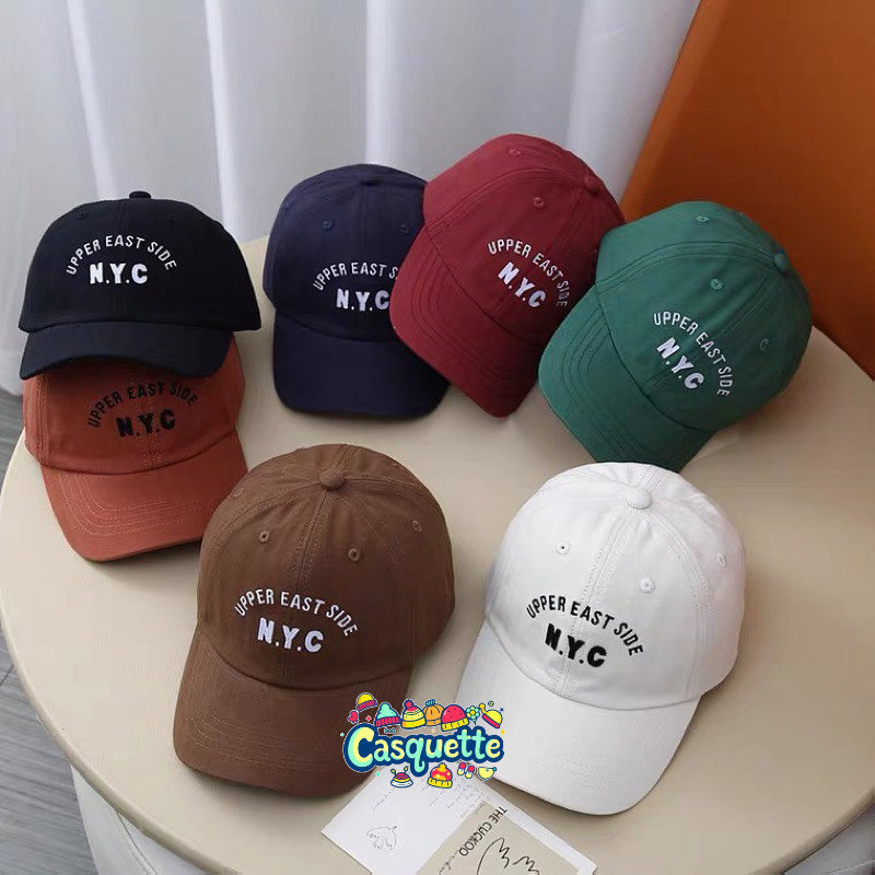 NYC Baseball Hat | Topi anak cewek cowok import unik