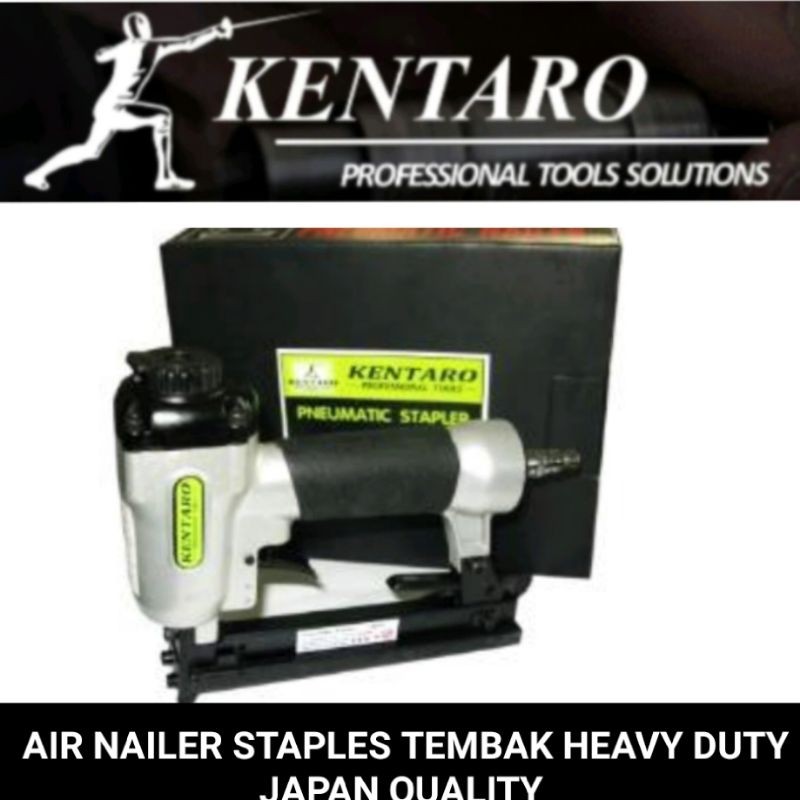 

Air nailer Staples tembak heavy duty Kentaro ( garansi 3bulan )RUSTY