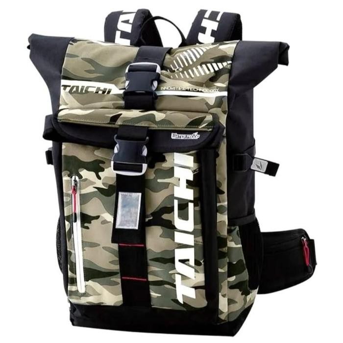 Taichi Waterproof Bagpack Ransel Tas Riding Taichi RS272 Led Panel - Rs274 Non Led