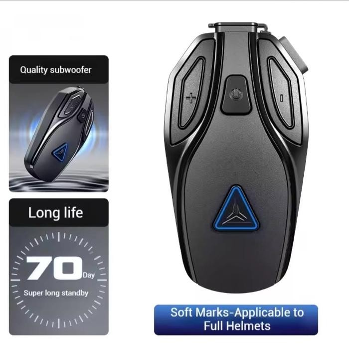 Motowolf Bluetooth Headset Helmet BH1, HeAdset Bluetooth Helm Motowolf - Full Face