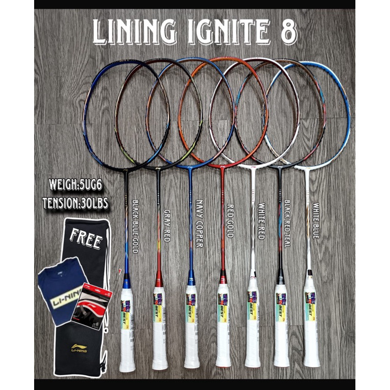 Raket Lining Ignite 8 Original