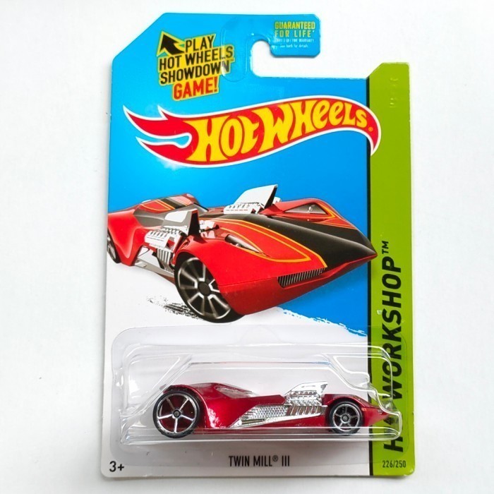 Hotwheels Twin Mill III merah 2014 HW