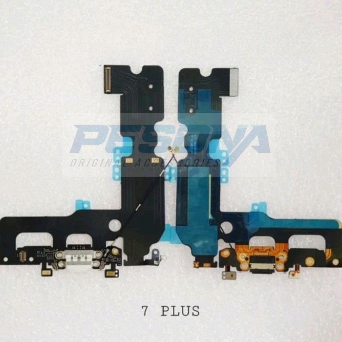 FLEXIBEL FLEXIBLE FLEKSIBEL CON CONNECTOR KONEKTOR CAS TC MIC IPHONE 7 PLUS ORI
