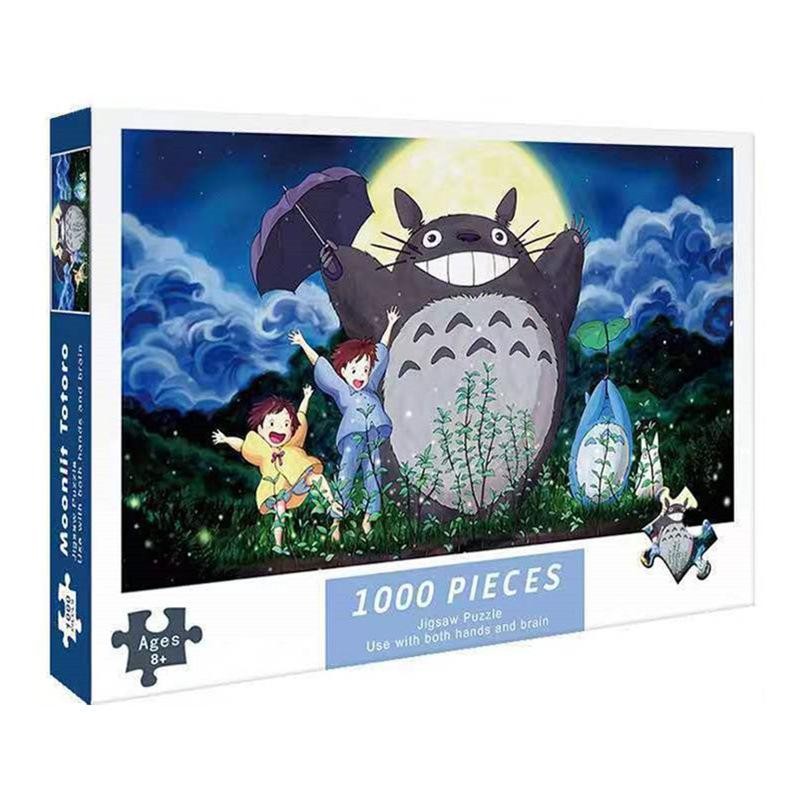 puzzle pemandangan 1000 pcs anime Jigsaw puzzle 1000 pcs paper puzzle / Puzzle JIGSAW 1000 PCS 50 x