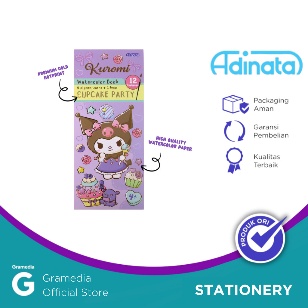 

ADI2532-9104 K/U WATERCOLOR BOOK