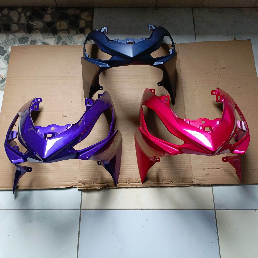 Original Panel Tameng Depan Suzuki Address Pink Ungu Biru Doff
