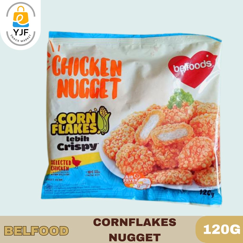 

Belfoods Cornflakes Nugget 120g / Cornflakes Nugget / Chicken Nugget