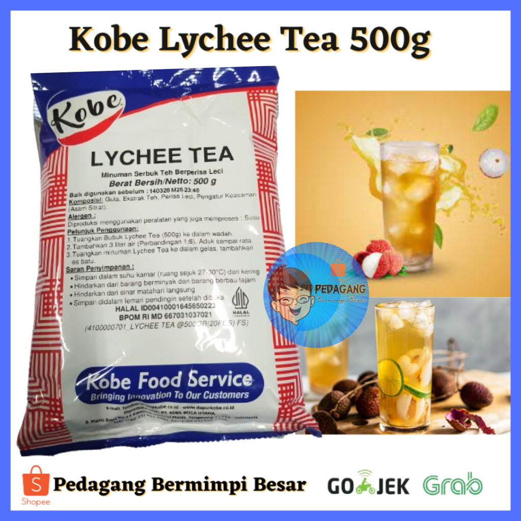 

Kobe Lychee Tea 500g/ Leci tea kobe/ Lyche ea