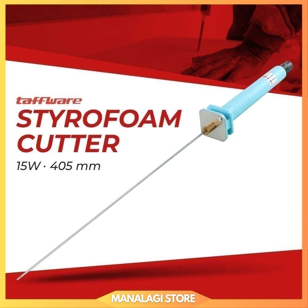 

Taffware Pemotong Busa Polystyrene Styrofoam Cutter 15W 405mm - CT25