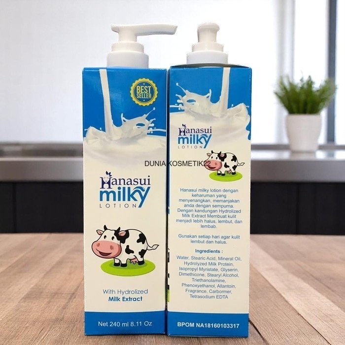 HANASUI MILKY LOTION | BODY LOTION HANASUI