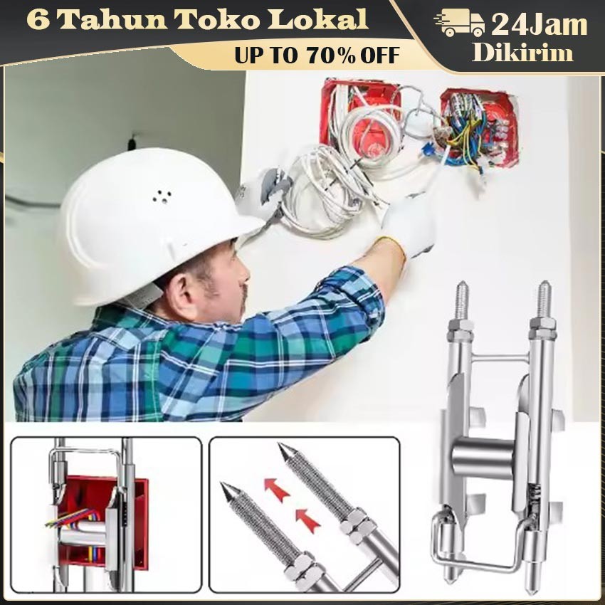 Cable Puller Profesional untuk Instalasi Kabel / Alat Pancing Kabel Listrik & Fiber Optic, Tahan Kar