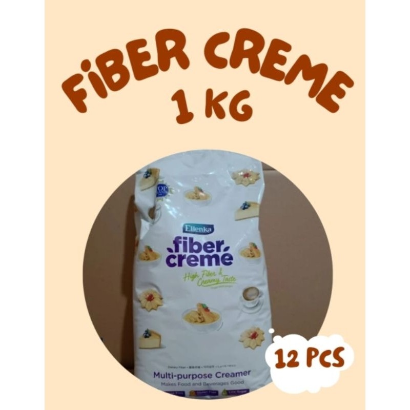 

Fiber creme 1 kg = 12 bks