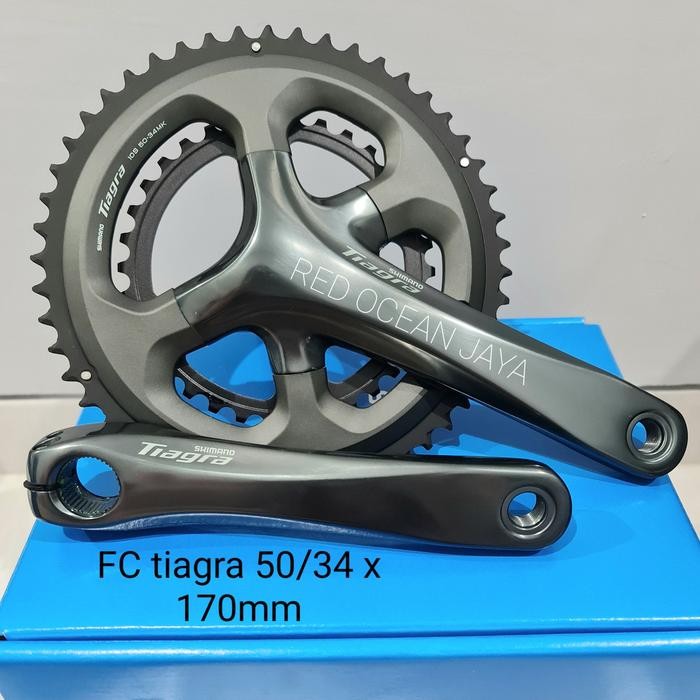 crank set shimano tiagra 4700 50 34T x 170mm crankset 50/34 T tanpa BB