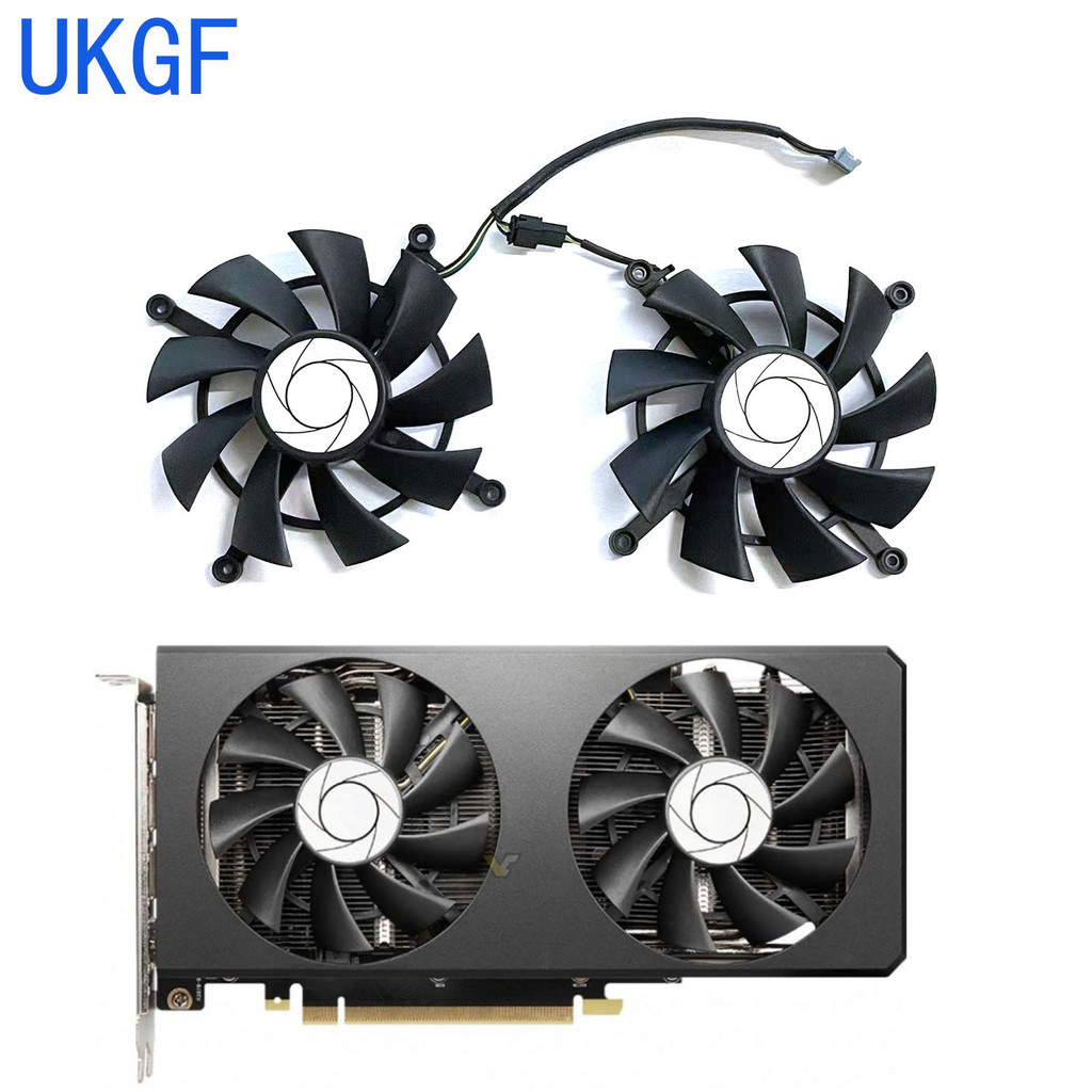 New 82MM 4PIN HA9015H12SC-Z DC 12V 0.55A for MSI GeForce RTX3060ti 3070 LHR 8GB Dual Fan OC Me anic 