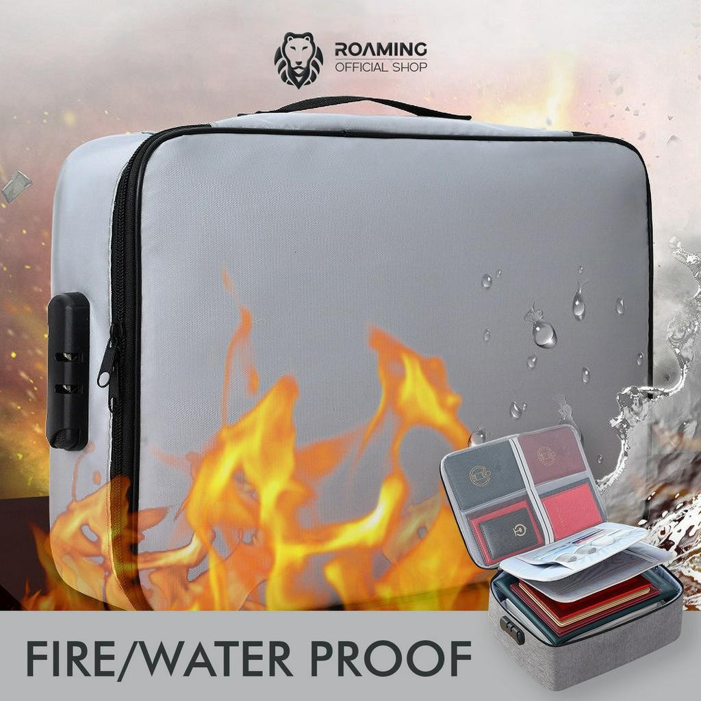 

Tas Penyimpan Dokumen Tahan Api dan Air Tempat Berkas Map - TK005