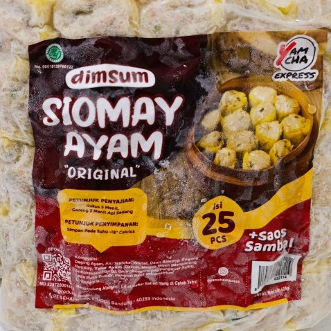 

Siomay Yamcha Siomay Ayam Ori Isi 25 Kemasan 425 Gr