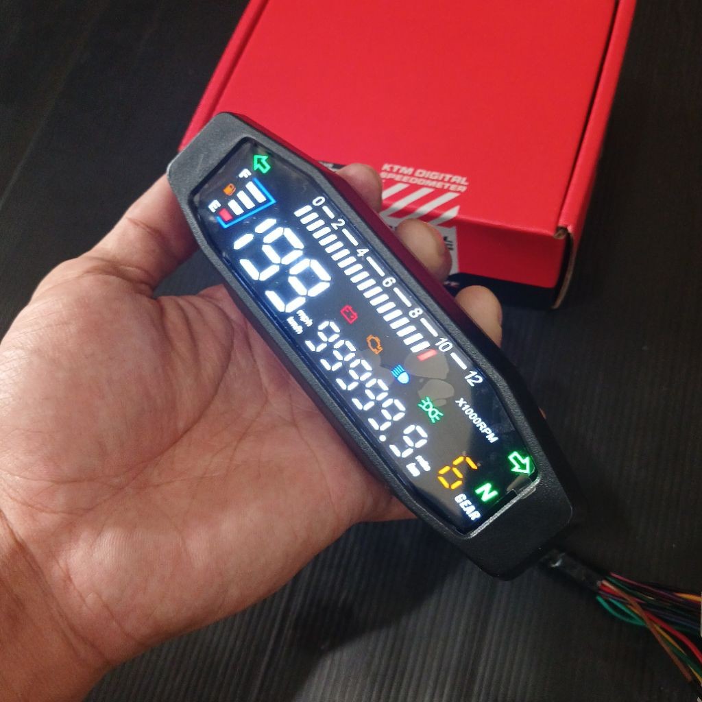 Speedometer KTM GEN 2 Digital Spido KTM Odometer Koso Rx 1 Rx one  KTM Gen 2 Ride it Universal