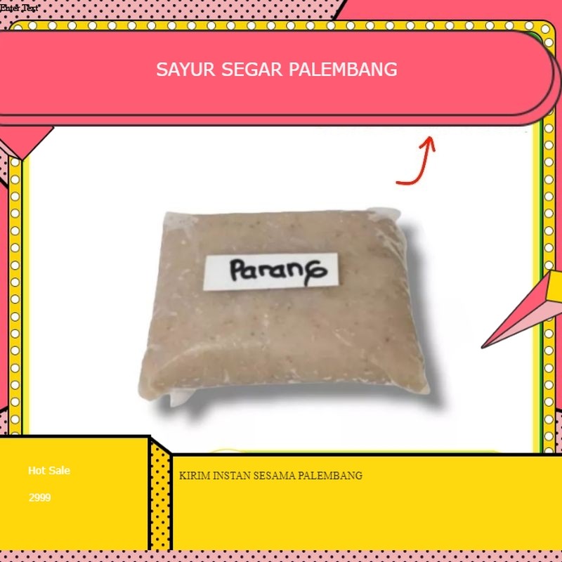 

Ikan Giling P@rang-p@rang Fresh Palembang