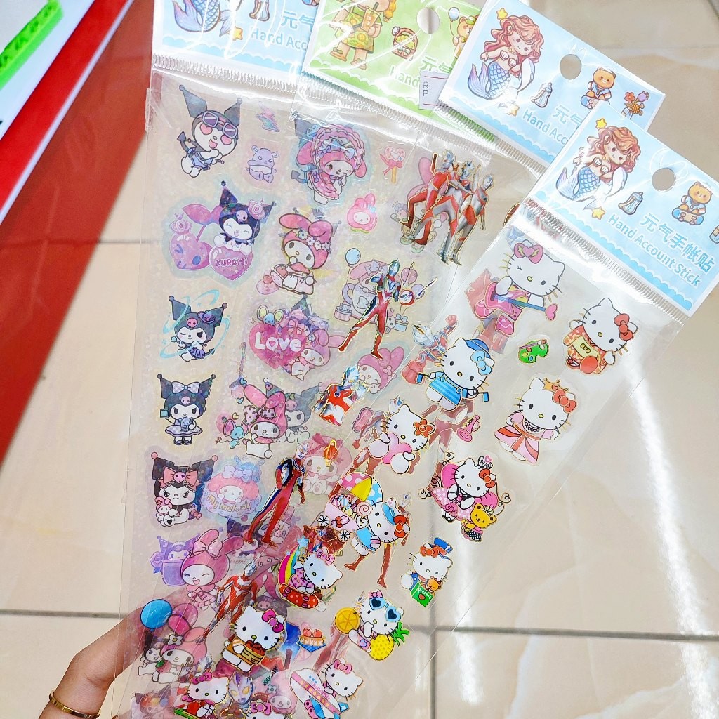 

Mainan Edukasi Anak Stiker Karakter Sanrio Murah Harga Grosir Bisa COD