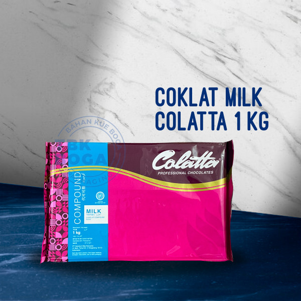 

Colatta Milk Susu ( 1 kg ) Coklat Colata Compound Batang DCC