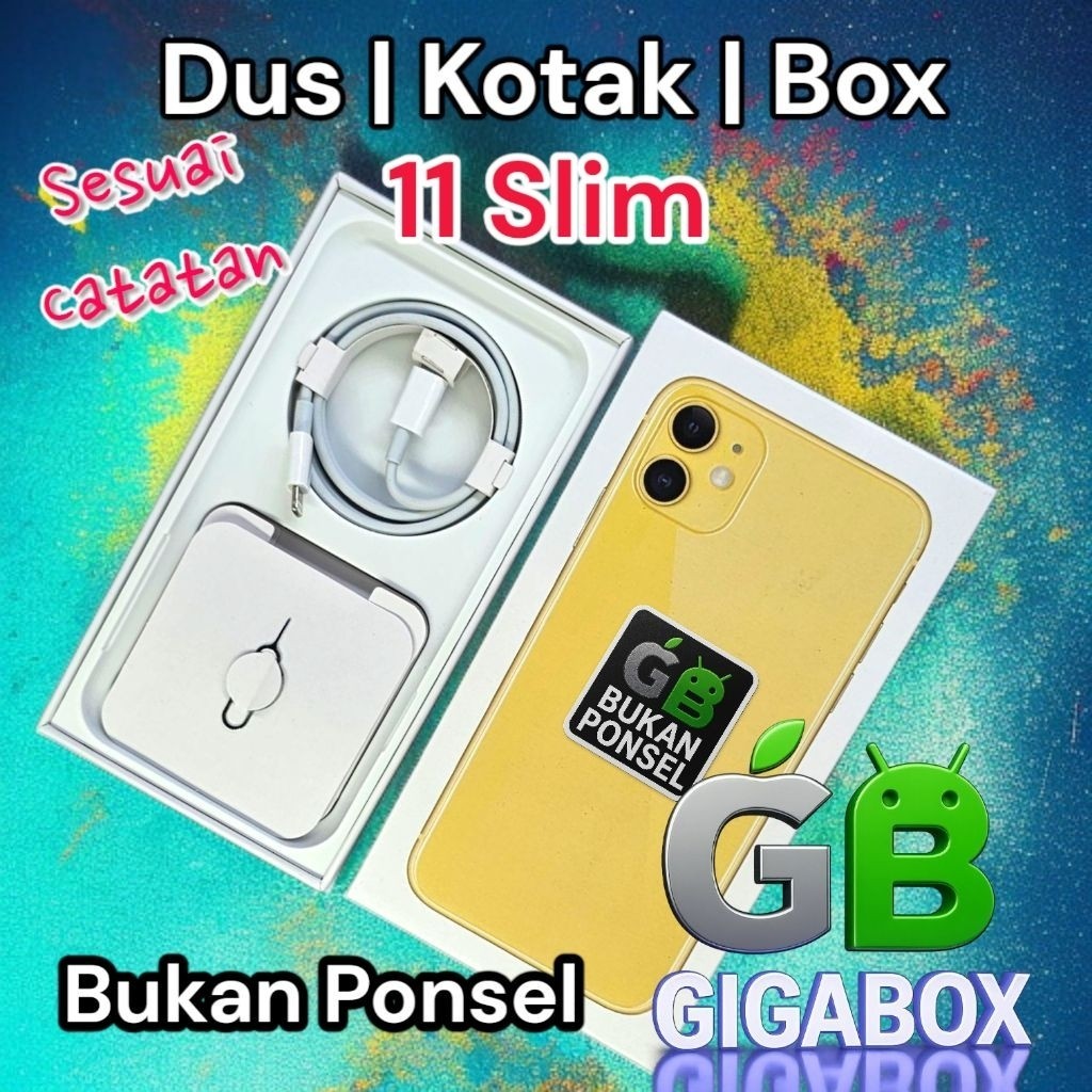 

(Sesuai Catatan) Dus | Kardus | Box 11 Slim (Fullset) – Kemasan Premium dan Semua Warna