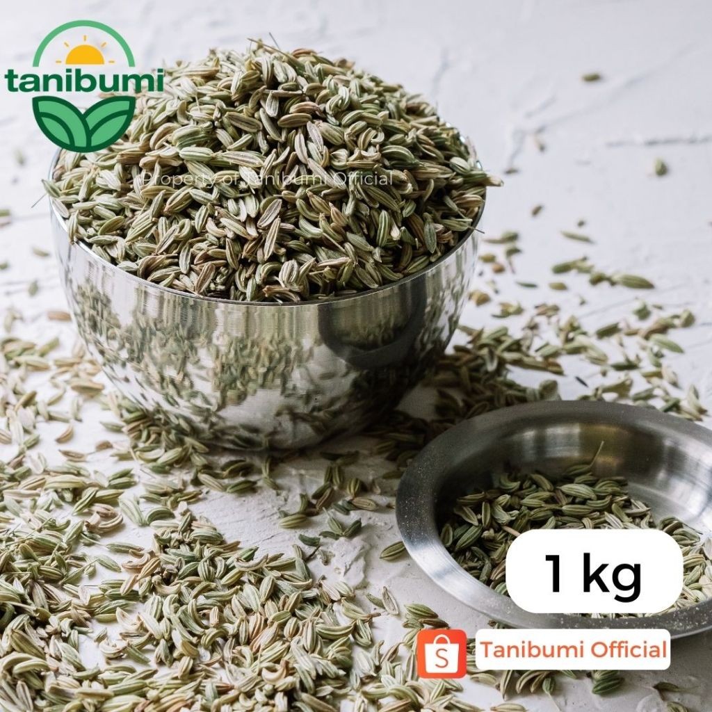 

1Kg | Adas Manis Premium | Fennel Seed | Impor Premium