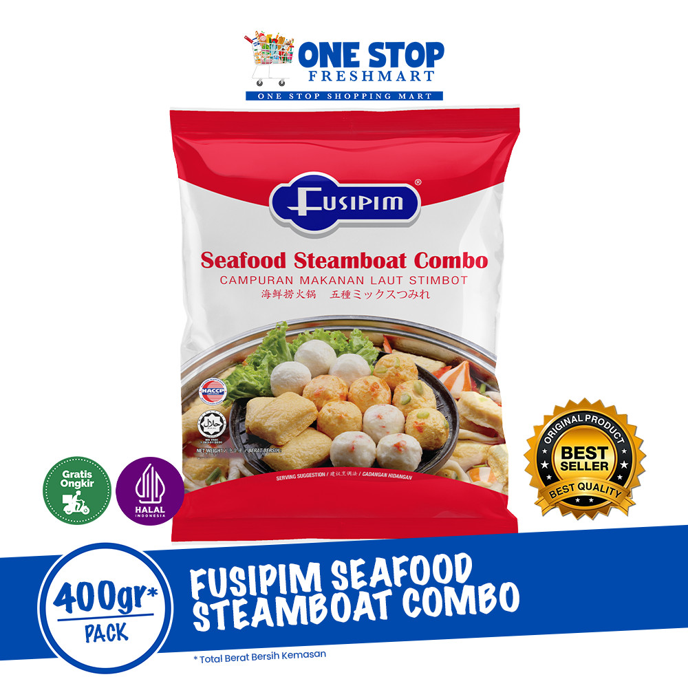 

FUSIPIM SEAFOOD STEAMBOAT COMBO 400GR