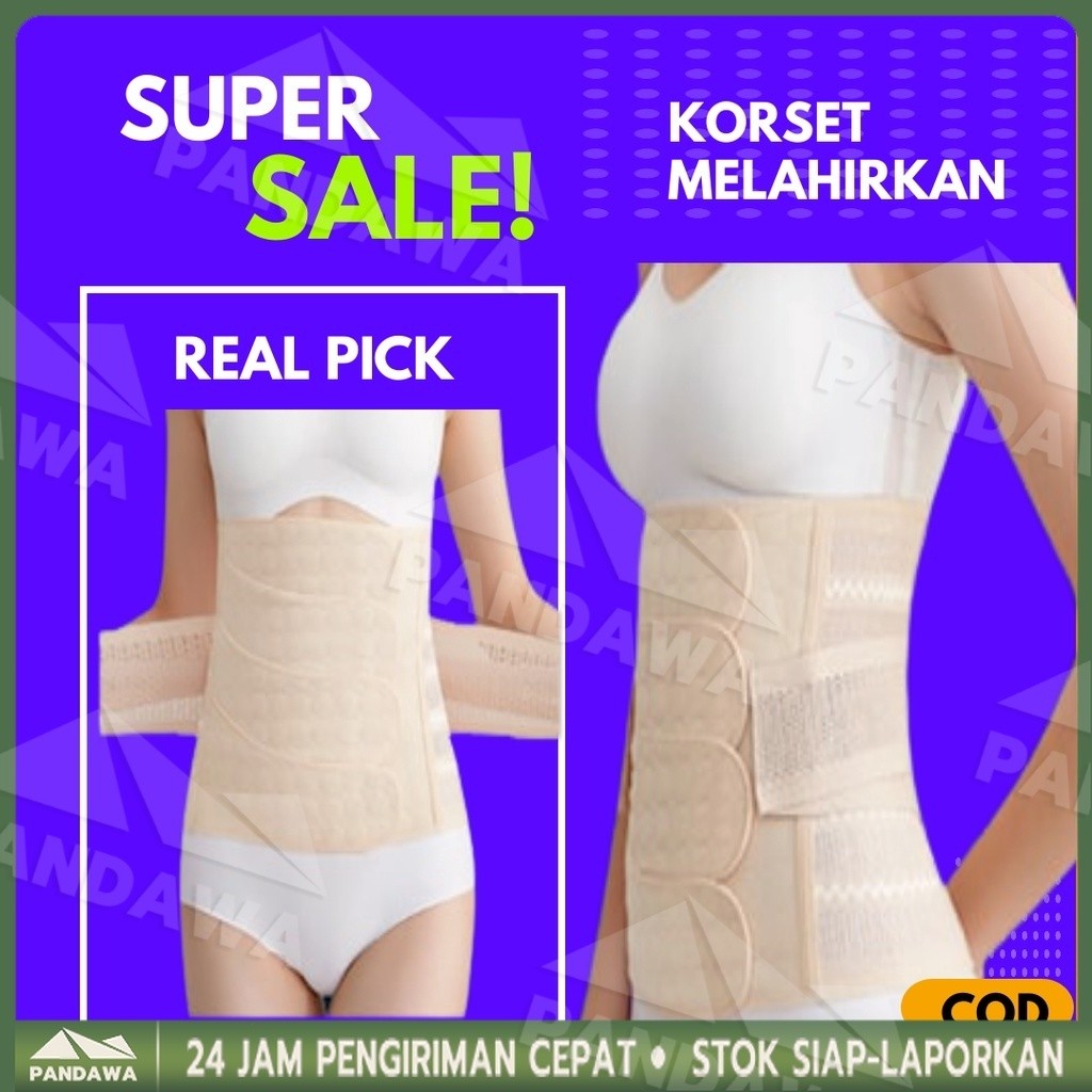 Kendit Korset Stagen Ibu melahirkan Gurita Premium 4 shape GI83