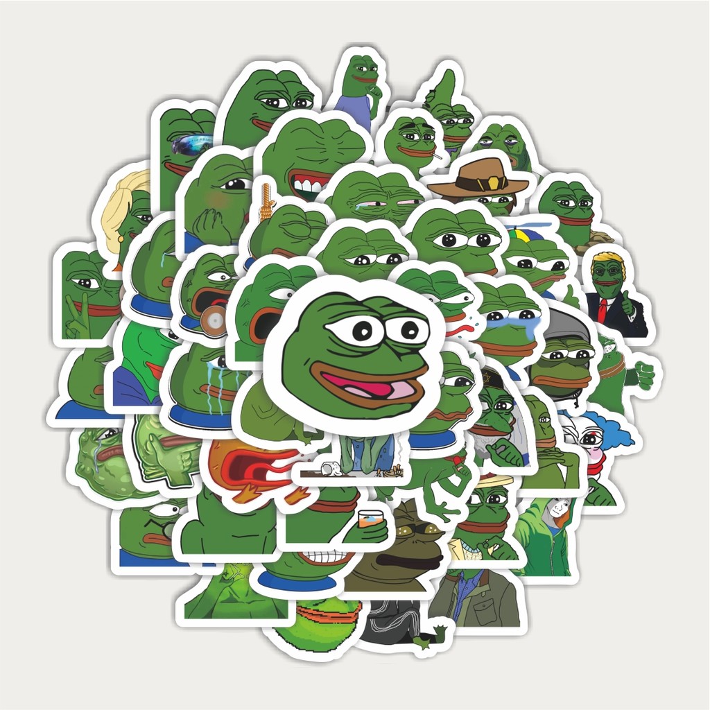 

Sticker Pack Stiker Kartun Katak Sedih | Sticker TUMBLR | Stiker LAPTOP KOPER HELM