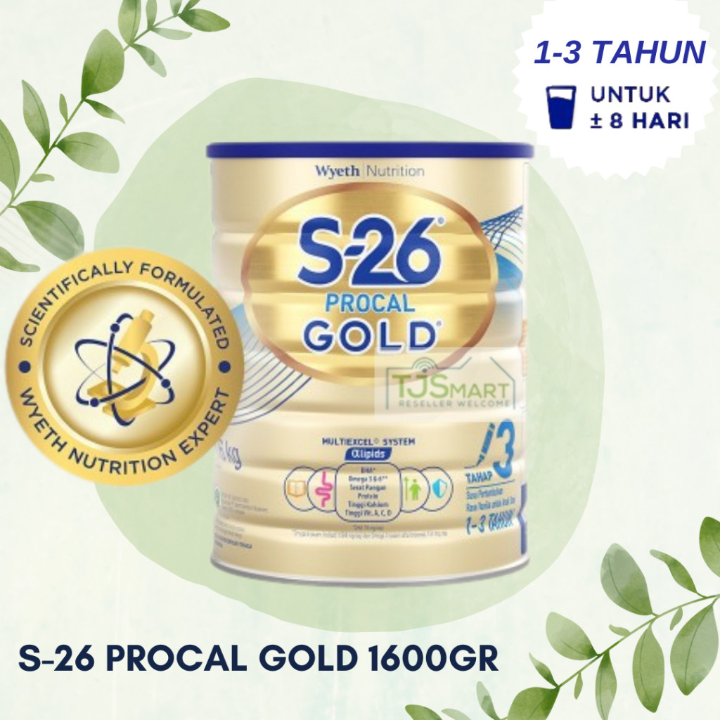 

S26 Procal Gold 3 Vanilla 1600gr