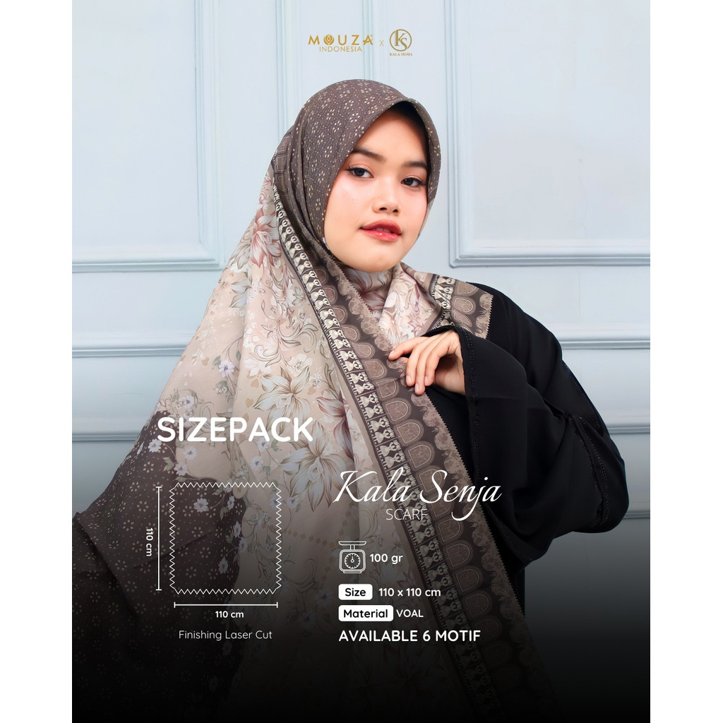 Kala Senja Scarf By Mouza