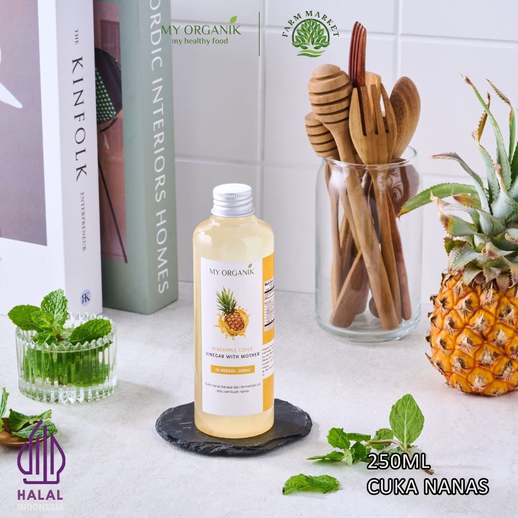 

My Organik CUKA NANAS 250ML ORIGINAL WITH MOTHER CUKA NANAS ORGANIK MURNI TANPA CAMPURAN