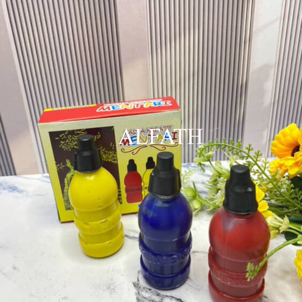 

Cat Air Pasta Kreatif Mentari / Cat Air Pasta/ Cat 3Warna / Cat lukis