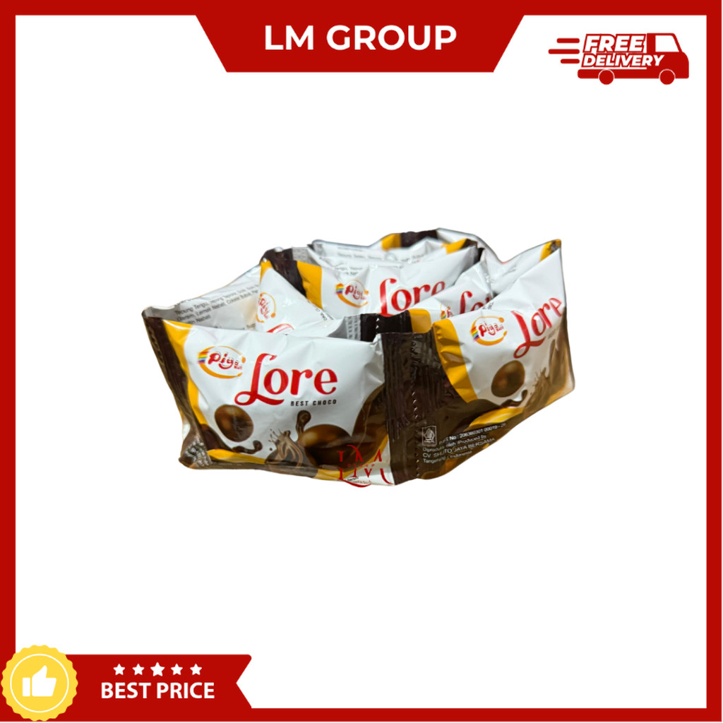 

Lore Best Choco Piyo Ball Cokelat 1 Renceng isi 10 pcs 8gr