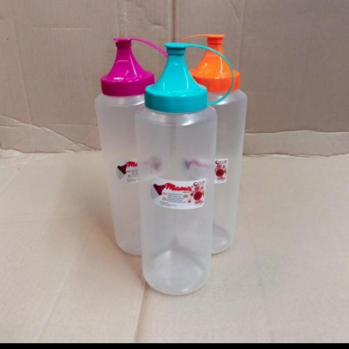 Botol Kecap 1 Liter / Botol Saos / Tempat Saos & Kecap Gede