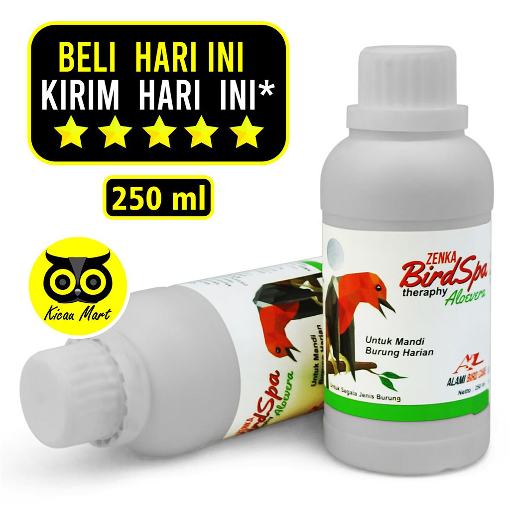KICAU MART SHAMPO SAMPO MANDI BURUNG MURAI LOVEBIRD KENARI ZENKA BIRD SPA ALAMI BIRD CARE  BASMI KUT