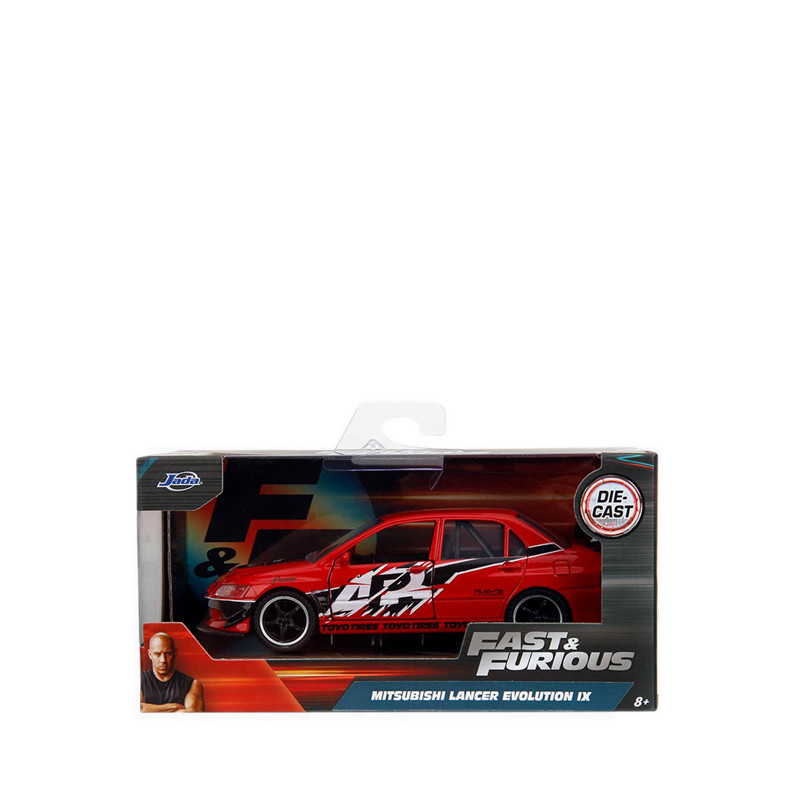JADA 1:32 FF Mitsubishi Lancer Evolution IX (9) - Free Rolling