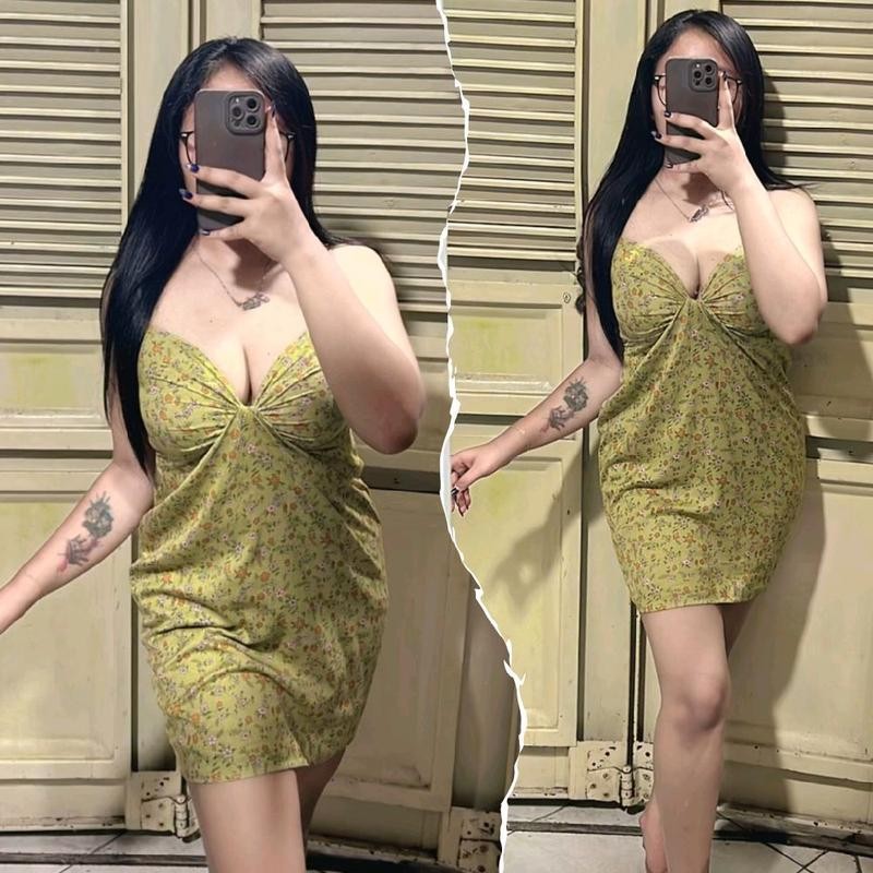 Cantika Dress Wanita - Homedress Pendek Daster Bali Kekinian