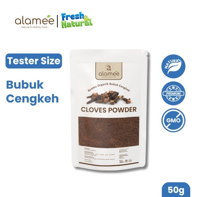 

ALAMEE Cengkeh Bubuk Clove Powder Ground Spice Murni Asli Tanpa Campuran Bumbu Organik fresh and natural