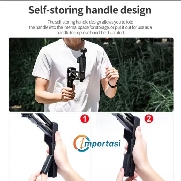 STARTRC Z-Axis Handle Stabilizer Bracket for DJI POCKET 3 Anti Shock CaseCO