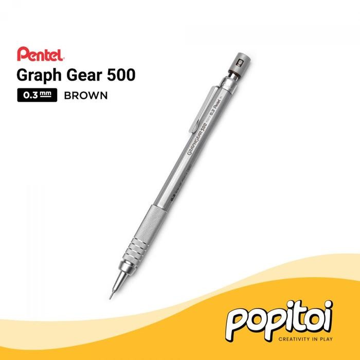 

Promo Pentel Graph Gear 500 Mechanical Drafting Pencil GraphGear Pensil Mekanik - 0.5 mm, Standar Terlaris