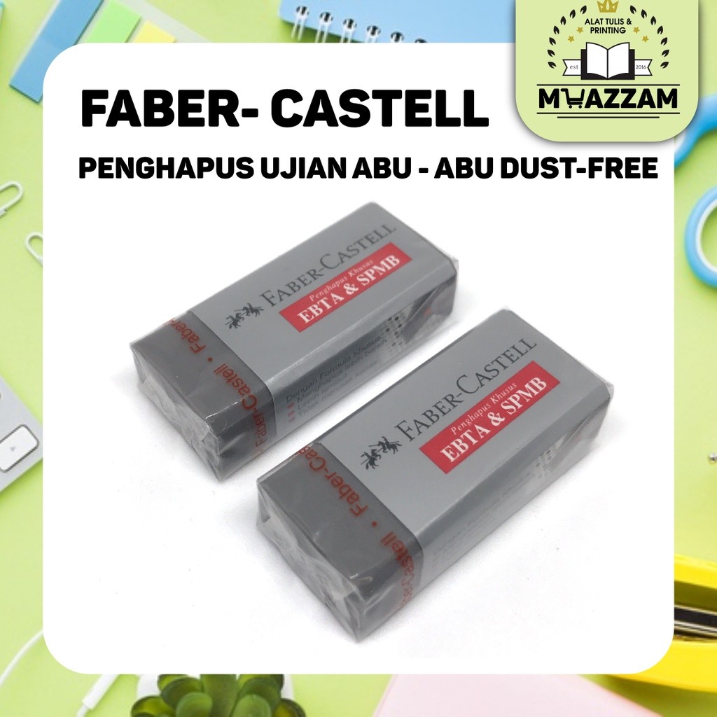 

Faber-Castell Penghapus Dust-Free Abu-Abu Besar 18 71 68