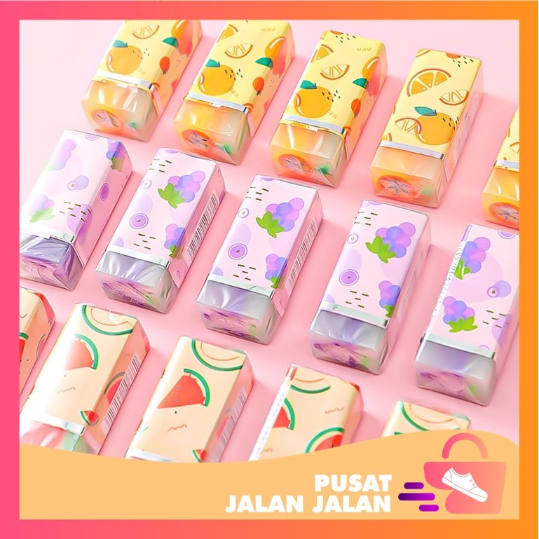 

PJJ - S5672 Penghapus Fruit Lucu / Penghapus Pensil Motif Buah Fruits Eraser / Fruits Eraser / Penghapus Motif Buah Murah