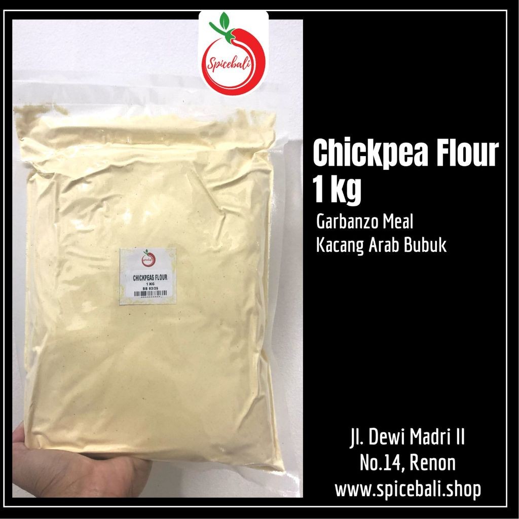 

Chickpea Flour 1kg / Tepung Chickpea 1kg / Chickpea Bubuk / Chickpea Giling / Tepung Kacang Arab 1kg/ Kacang Arab Bubuk / Chickpea Powder 1kg